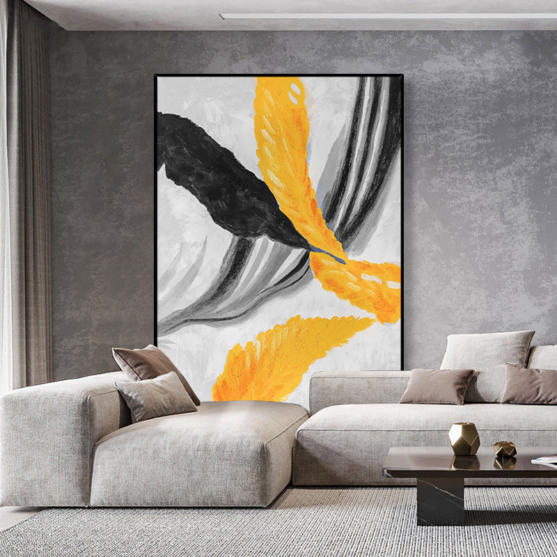 2022 Abstract Handpainted Oil Painting On Canvas Large Contemporary Wedding Decoration Pieces Unframed Wall Hangings Hot,31inx47in,No Frame