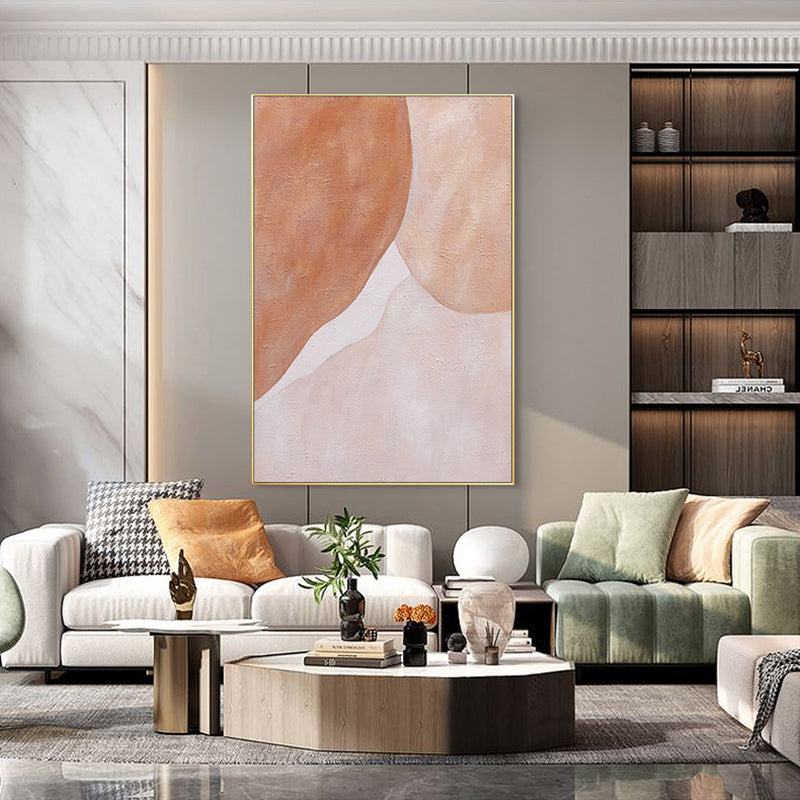 Latest Cheap Textured Abstract Geometry Design  Hand painted Modern Wall Decoration Oil Painting Wall Art,31inx47in,No Frame