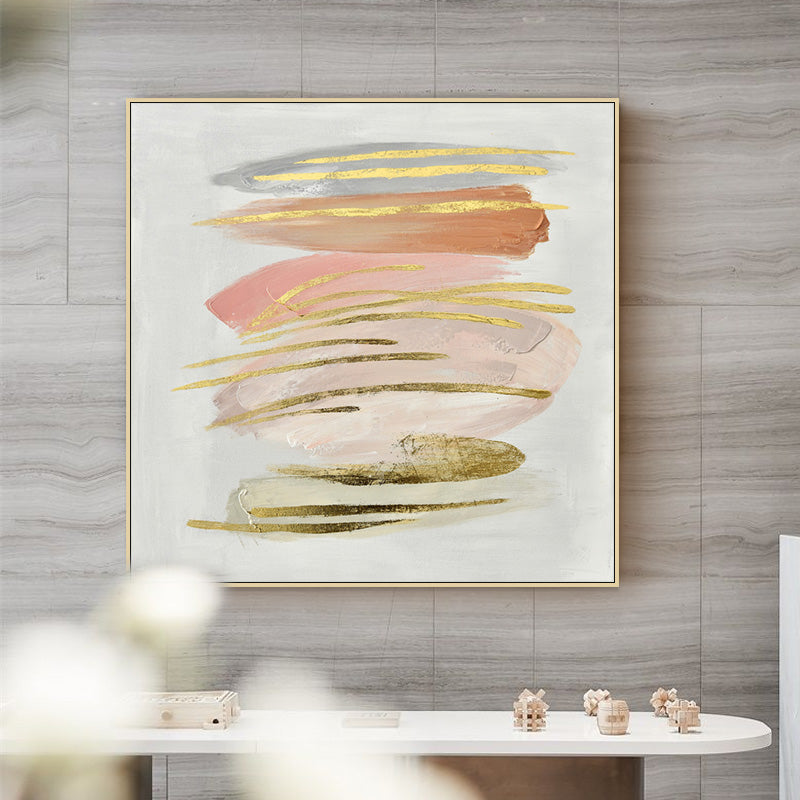 HandPaintedAbstractOilPaintingMinimalistPaintingCanvasArtModernArtWallPaintingLightLuxuryHome  31in,No Frame