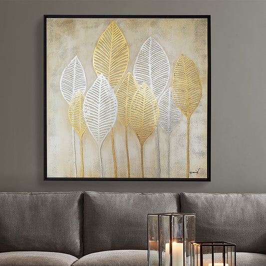 -style Pure hand-painted Oil Porch Light Luxury Vertical Version Of Decorative Painting Restaurant Bedroom Mural Paintin31in,No Frame