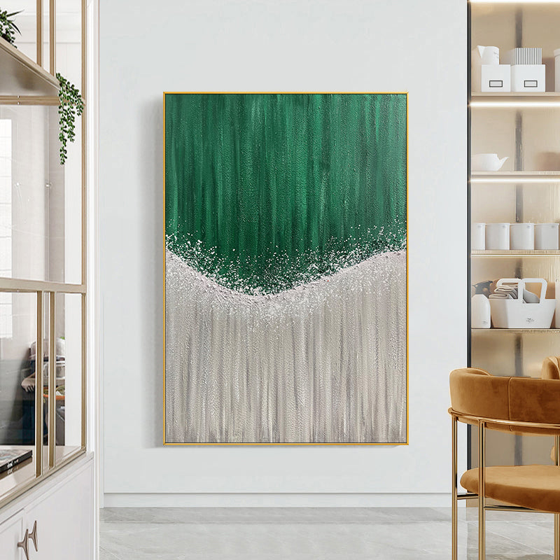 New Abstract Design Texture Canvas Oil Painting  Hand Painted   Entrance Decor Canvas Art,31inx47in,No Frame