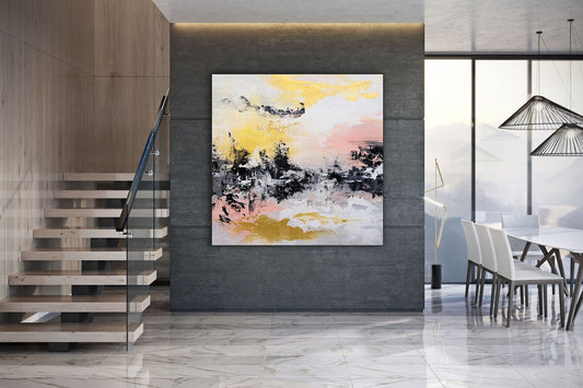 ExtraLargeWallArtPaletteKnifeArtworkOriginalPaintingonCanvasModernWallDecorContemporaryArt  31in,No Frame