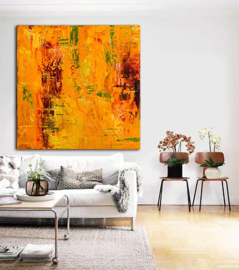 Large Abstract Painting Canvas Painting Contemporary Artwork Painting Abstract Oil Painting Abstract Wall Painting Home Decor31in,No Frame