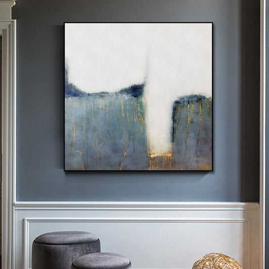 Abstract Wall Art Pictures Hand painted Grey Oil Painting Canvas Art Handmade Luxury Oil Painting for