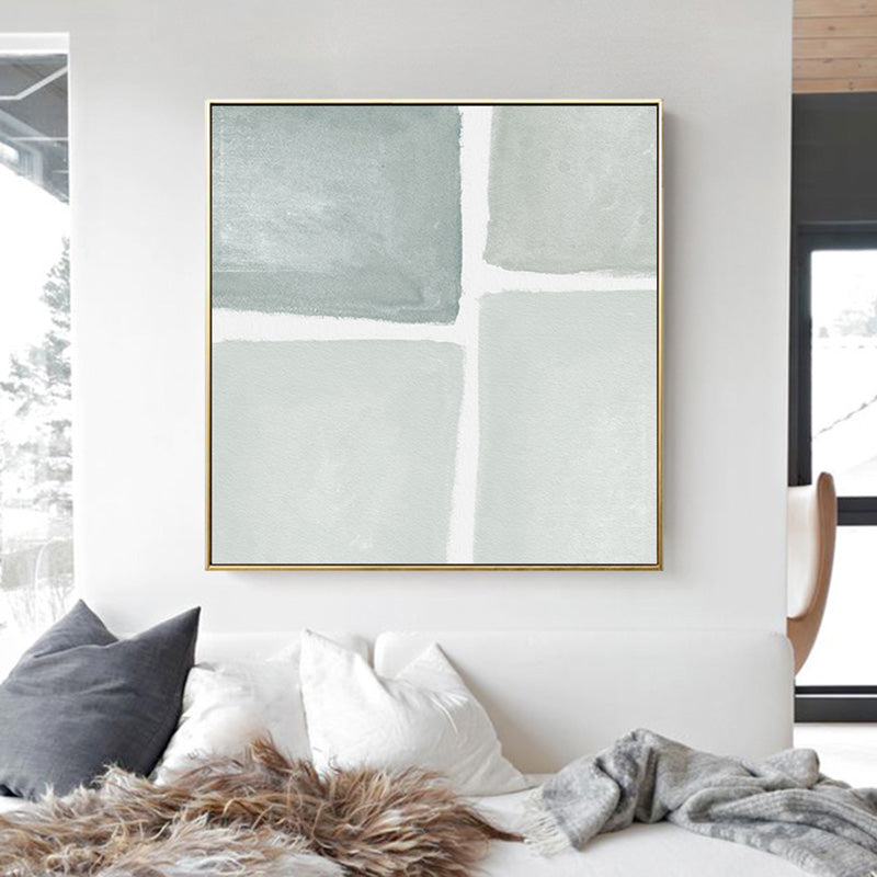 Elegant Gray Modern Scandinavian Minimalist Abstract Decorative Painting Living Room Bedroom Hanging Painting Restaurant Entranc31in,No Frame