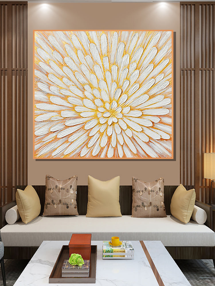 1 Panel Set Abstract Simple Design Oil Paintings Wall Picture Abstract Canvas Wall Decorative Artwork,31inx31in,No Frame