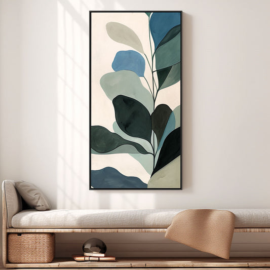 Minimalism Abstract Handmade Oil Painting Modern Home Living Room Decoration Painting,27inx54in,No Frame