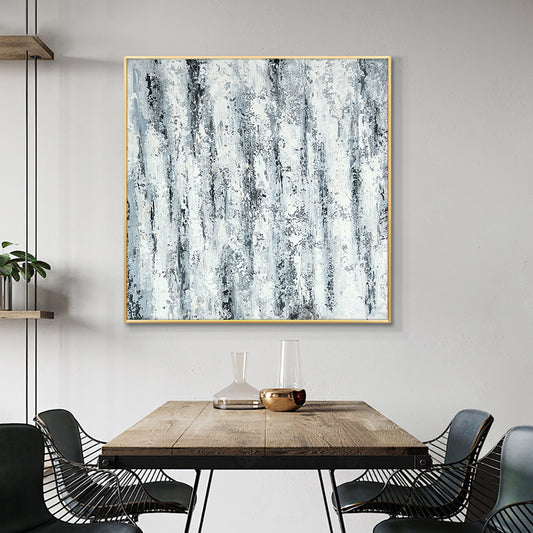 Hand Painted Oil Painting On Canvas Handmade Abstract Painting Drawing Oil Painting Pictures For Bedroom,31inx31in,No Frame