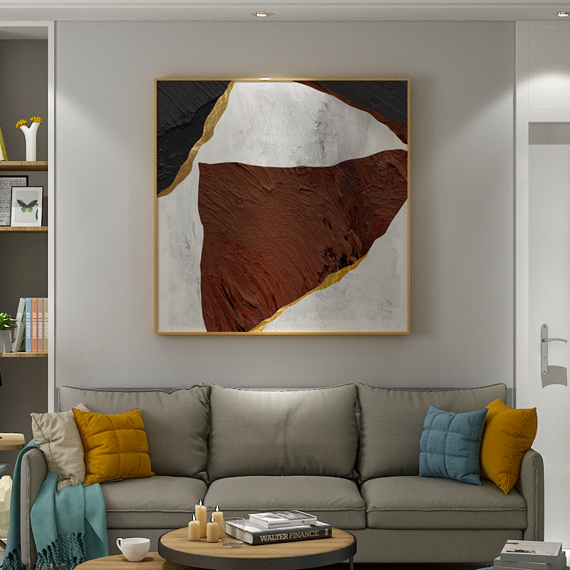 HandmadePaintingAbstractPaintingWallArtCanvasPaintingforLivingRoomRestaurantBedroomCreativePaintingHome 31in,No Frame