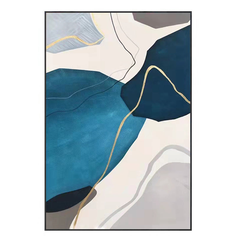 Hand Painted Modern Oil Painting Handmade Abstract Wall Decoration Painting Large Size Oil Painting Canvas Painting,31inx47in,No Frame