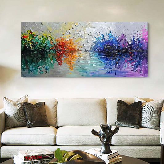 Original creation Landscape Hand painted Oil Painting Canvas Wall Art For Home Living Room Unframed/Rolled #042