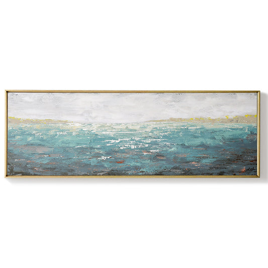 Original hand-painted Oil Painting Decorative Painting Custom Living Room Bedroom Sofa Decorative Painting Abstract Oil Painting27inx54in,No Frame