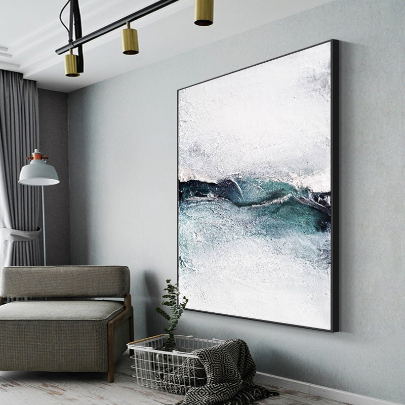 Natural Landscape Oil Painting Wall Canvas Home Art Hand Picture Modern Canvas Artwork For Living Room,31inx47in,No Frame