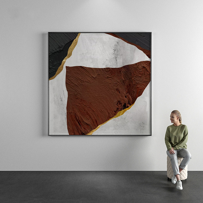 HandmadePaintingAbstractPaintingWallArtCanvasPaintingforLivingRoomRestaurantBedroomCreativePaintingHome 31in,No Frame