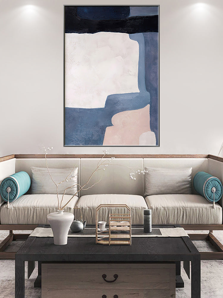 #1020New Arrival Picture Art Abstract Pattern Compose Painting On Canvas Large Modern Decoration Wall For Home,31inx47in,No Frame