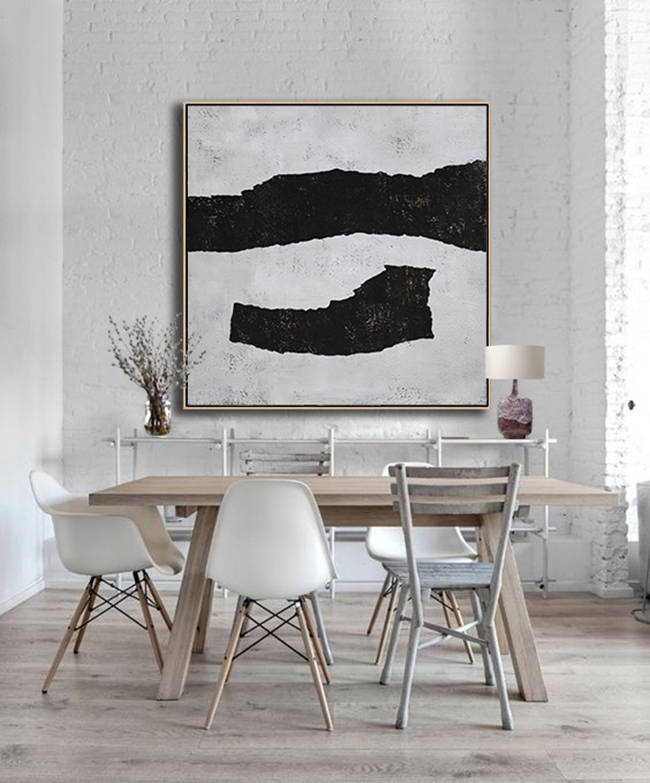 Abstract painting Large Wall Art, Minimalist Canvas Painting, hand painted acrylic painting on canvas31in,No Frame