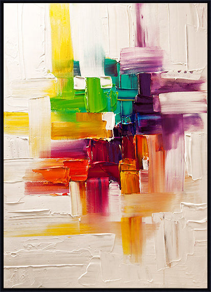 Home Good Wall Art Canvas Painting New Arrival Abstract Oil Painting With Rich Colors Modern Picture,31inx47in,No Frame