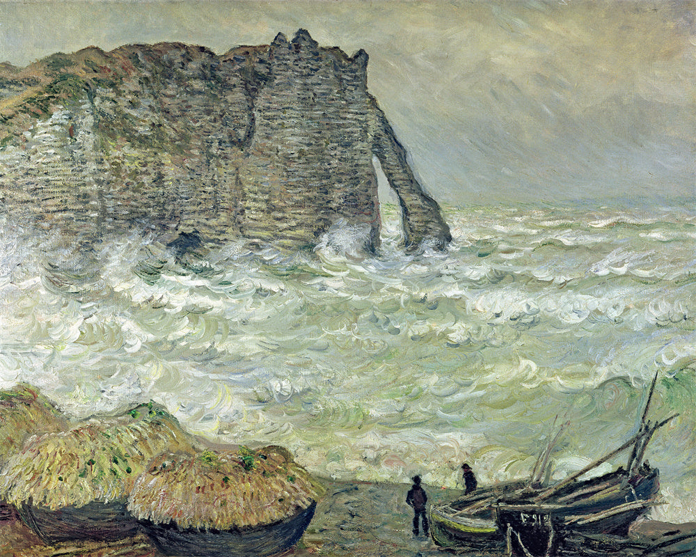Oscar-Claude Monet Hand painted Oil Painting Canvas Wall Art For Home Living Room #037