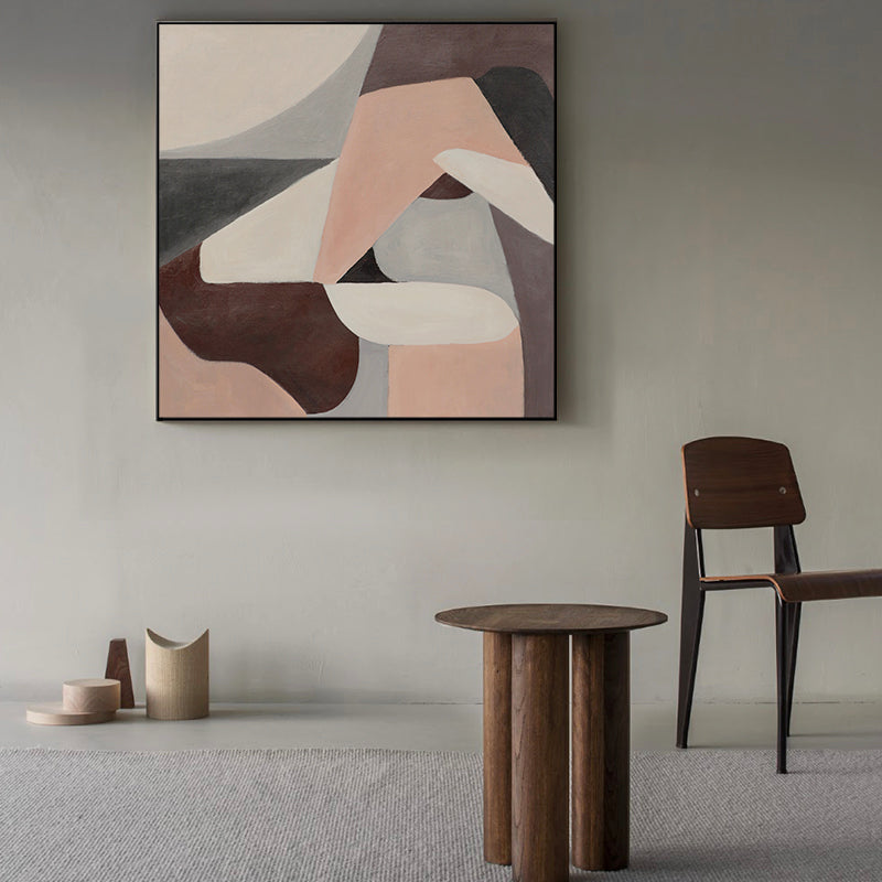Home Decor Art Canvas Painting hand-painted Oil Painting Modern Minimalist Paintings Art Substantial high-end Model Room31in,No Frame