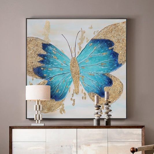 LightLuxuryLivingRoomRestaurantEntrancehandpaintedOilPaintingAbstractDecorativeWall   31in,No Frame