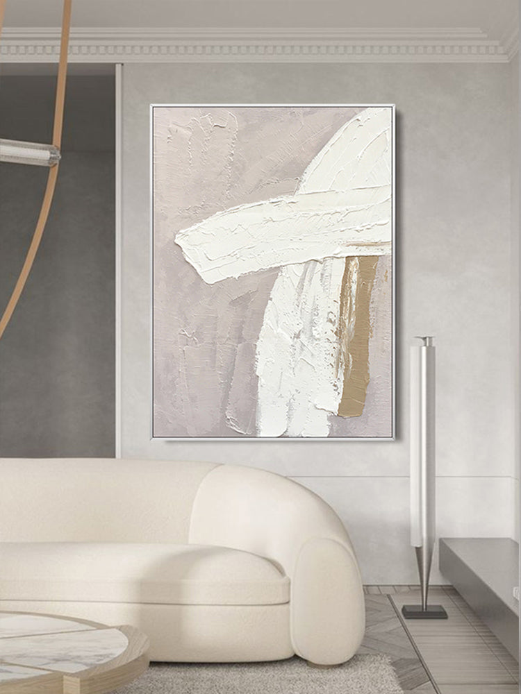 Modern Hotel Mural Hand Painted Abstract Oil Painting Modern Wall Art On Canvas Living Room Hotel,31inx47in,No Frame