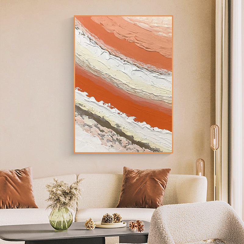 Latest  Hand Drawn Abstract Oil Painting Thick Textured Decorative For Living Room Bedroom Restaurant Home,31inx47in,No Frame
