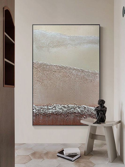 Free Shipping Hot Sale Handmade Abstract Oil Painting Modern Wall Art On Canvas Mural Living Room ,31inx47in,No Frame