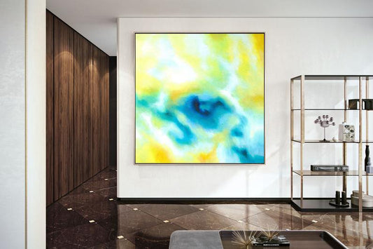 Abstract Painting On Canvas Extra Large Wall Art Contemporary Art Original Oversize Painting Living Room Decoration31in,No Frame