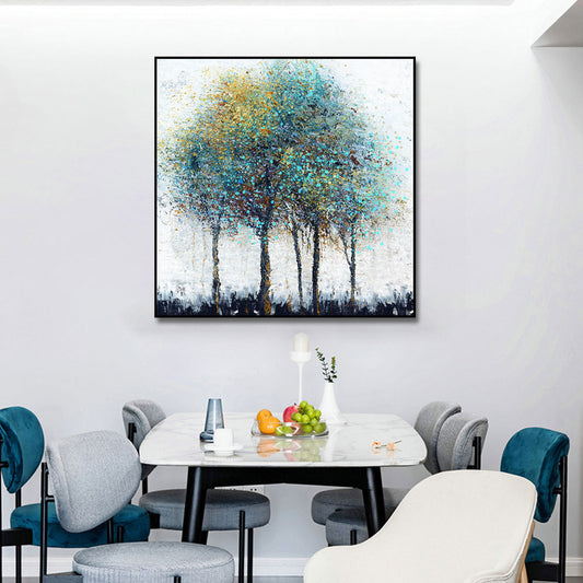 Colorful Tree Wall Art Pictures Abstract Landscape Paintings On Canvas  Hand Painted Oil Painting For