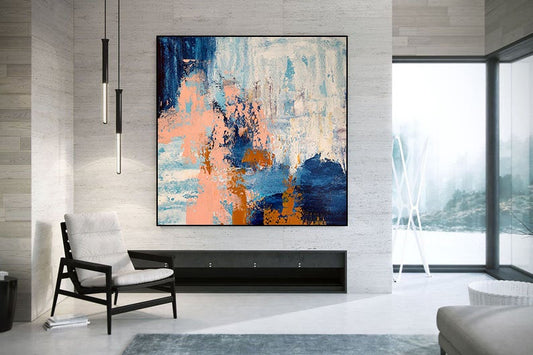 LargeWallArtAbstractPaintingArtPaintingonCanvasBedroomDecorAcrylicPaintingOilPaintingAbstract  31in,No Frame
