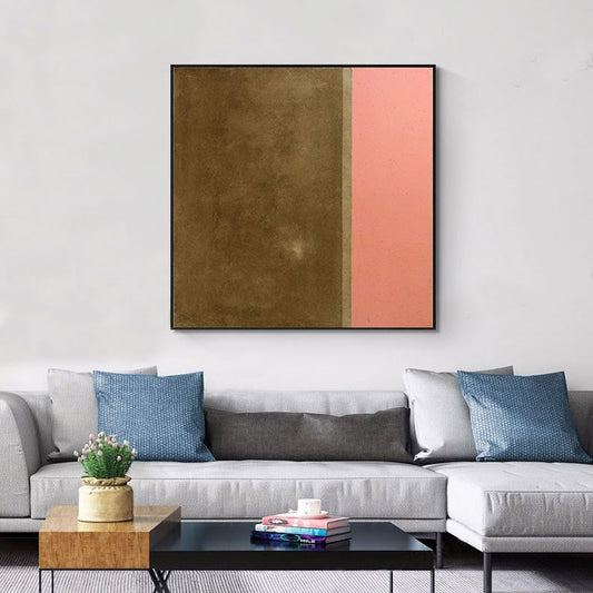 Hand-Painted Color Abstract Oil Painting Canvas Art Decorative Painting Designer Model Room Wall Art Canvas Painting Home Decor31in,No Frame