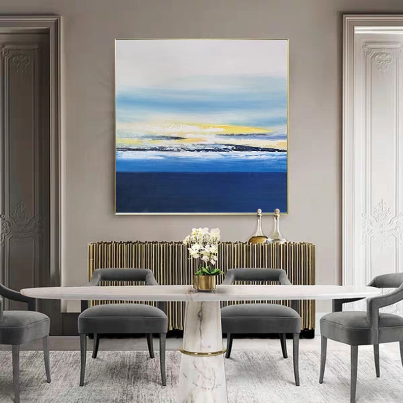 ModernWallArtAbstractPaintingOilPaintingLargeWallArtOriginalPaintingAbstractArtBedroomWall    31in,No Frame