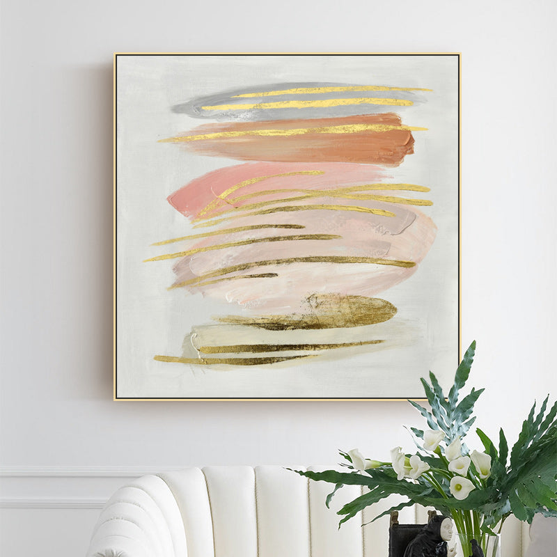HandPaintedAbstractOilPaintingMinimalistPaintingCanvasArtModernArtWallPaintingLightLuxuryHome  31in,No Frame