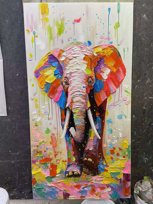 Minimalism Abstract Handmade Oil Painting Modern Home Living Room Decoration Painting,27inx54in,No Frame