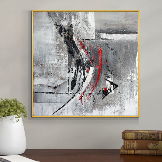 Abstract  Hand Painted Oil Painting On Canvas Wall Art Painting New Abstract Art,31inx31in,No Frame