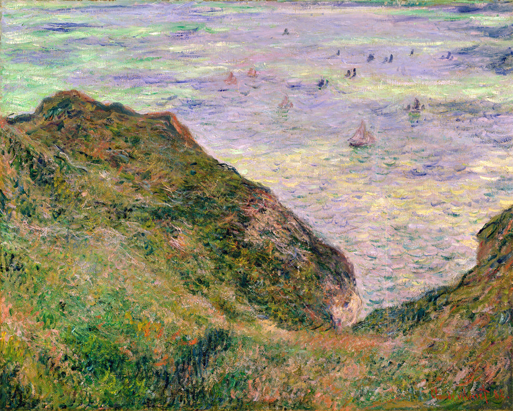 Oscar-Claude Monet Hand painted Oil Painting Canvas Wall Art For Home Living Room #055