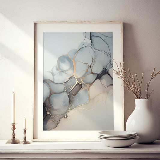 Handpainted Abstract Wall Art Painting Decorative Painting Aisle Corridor Mural Mooring Hanging Paintingwhiteblack1inx47in,No Frame