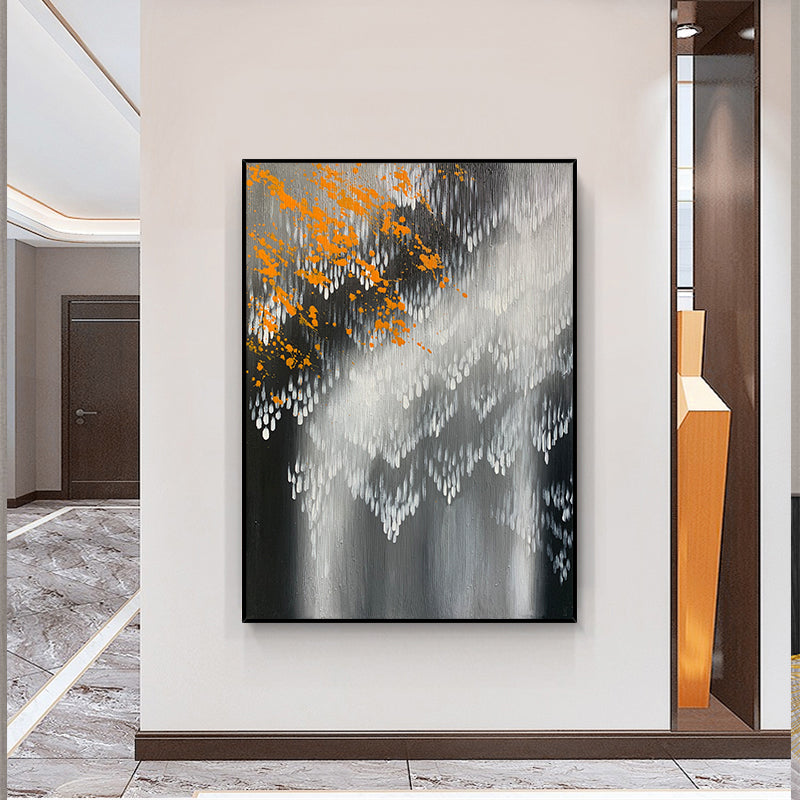 Hand painted New Abstract Oil Painting On Canvas In Living Room Modern Wall,31inx47in,No Frame