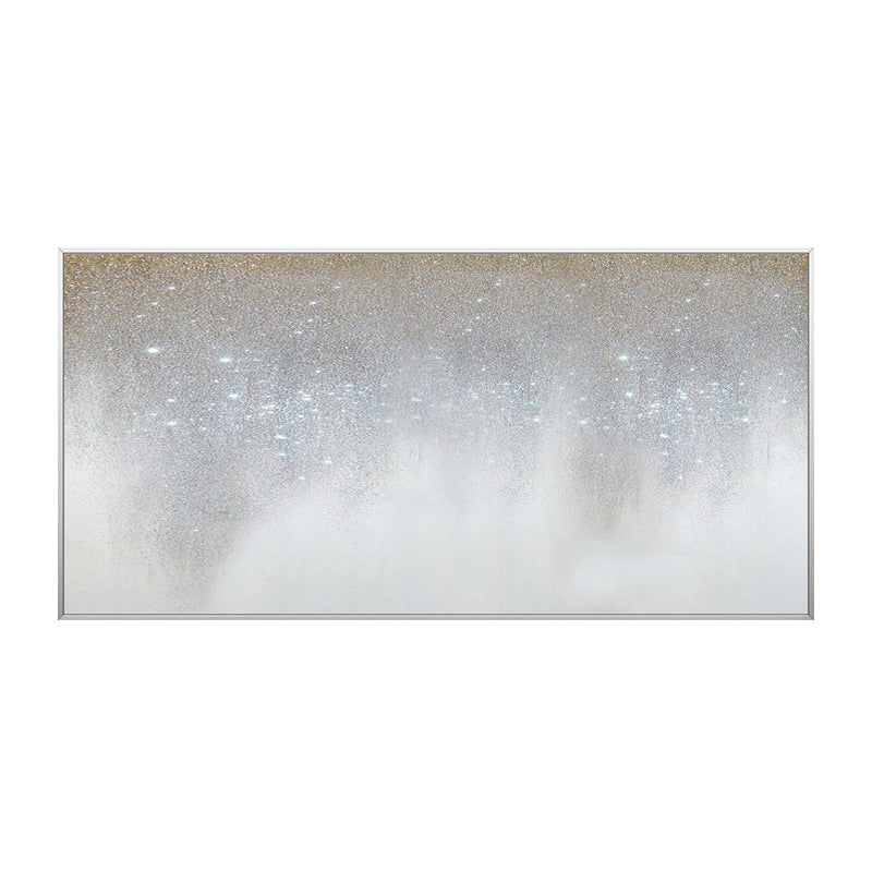 Walk hand-painted Oil Painting Decorative Painting Banners Modern Light Luxury Living Room Sofa Backdrop Restaurant Bedroom Mura27inx54in,No Frame