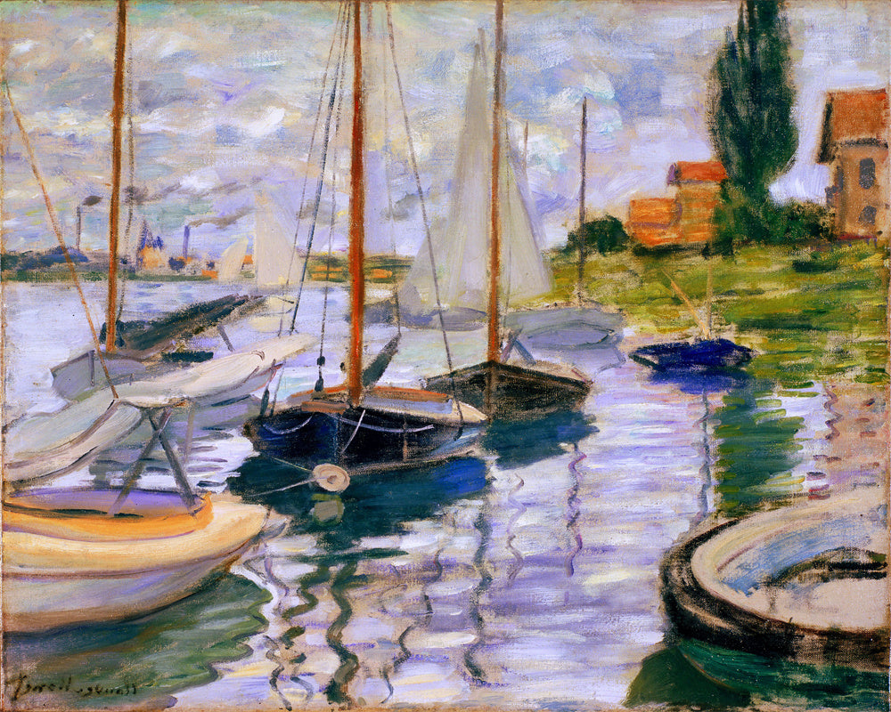 Oscar-Claude Monet Hand painted Oil Painting Canvas Wall Art For Home Living Room #008