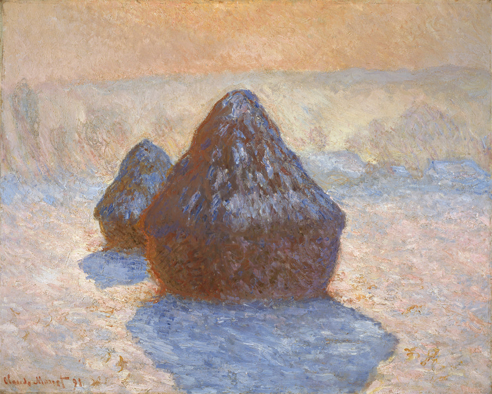 Oscar-Claude Monet Hand painted Oil Painting Canvas Wall Art For Home Living Room #206
