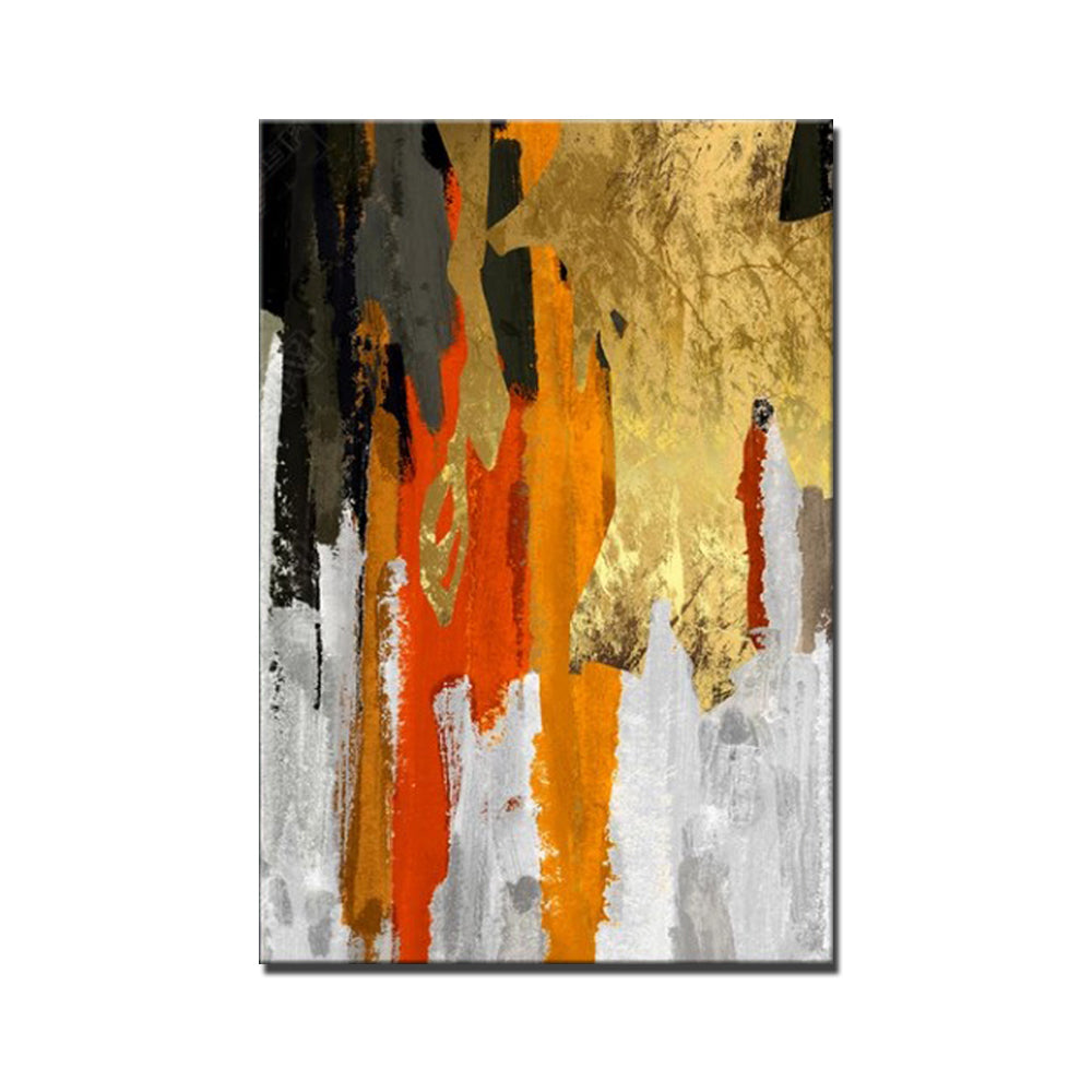 Abstract Oil Paintings On Canvas Handmade Golden Painting Hand Painted Home Decoration Modern Wall Art Canvas