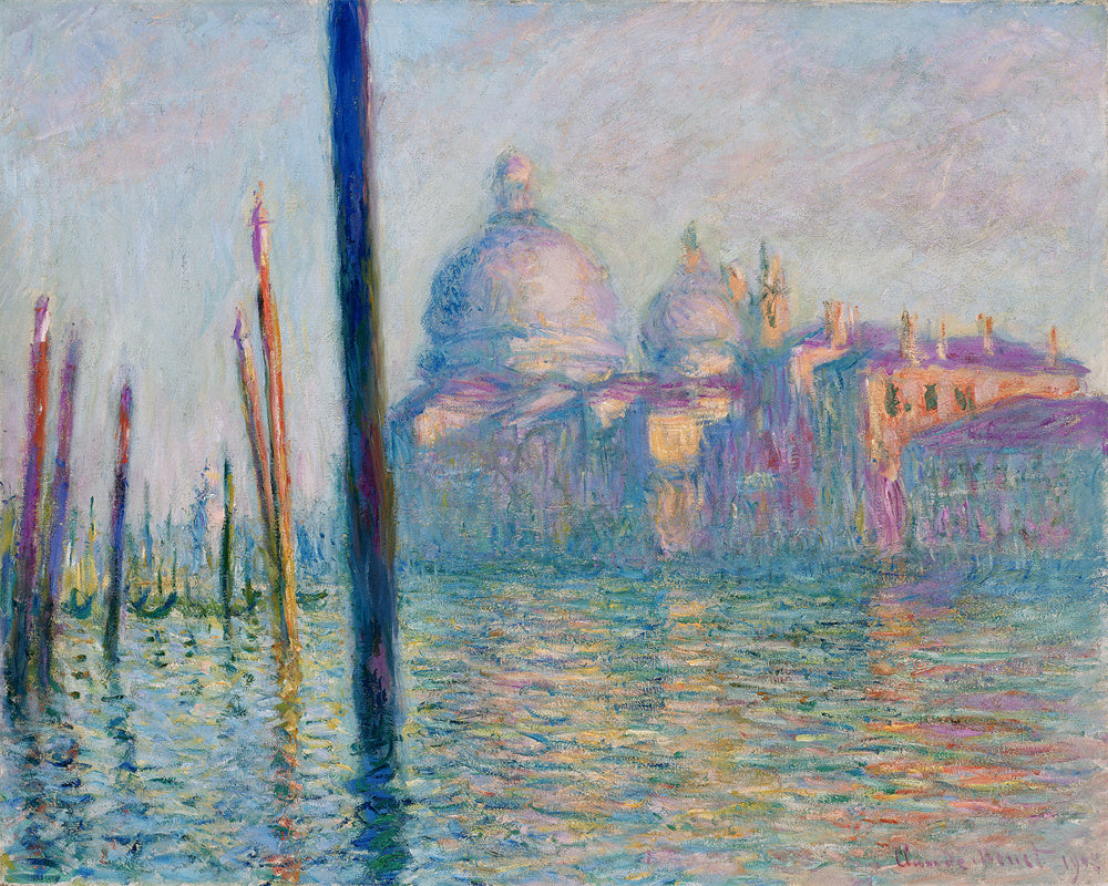 Oscar-Claude Monet Hand painted Oil Painting Canvas Wall Art For Home Living Room #103