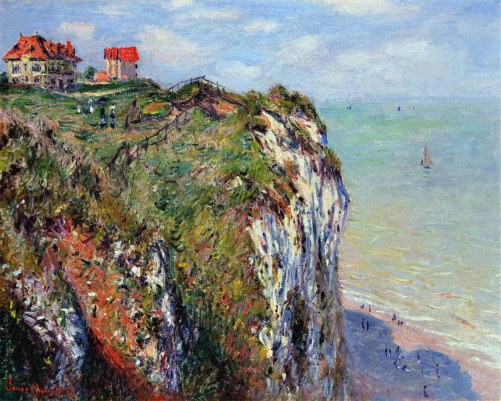 Oscar-Claude Monet Hand painted Oil Painting Canvas Wall Art For Home Living Room #035