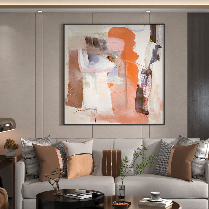 NewestAbstractOilPaintingPicture100HandpaintedAbstractArtWallDecorationArtUnframedPaintingsArtwork 31in,No Frame