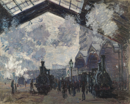 Oscar-Claude Monet Hand painted Oil Painting Canvas Wall Art For Home Living Room #102
