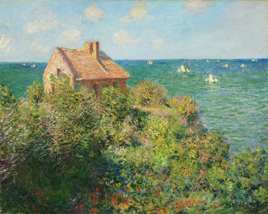 Oscar-Claude Monet Hand painted Oil Painting Canvas Wall Art For Home Living Room #101