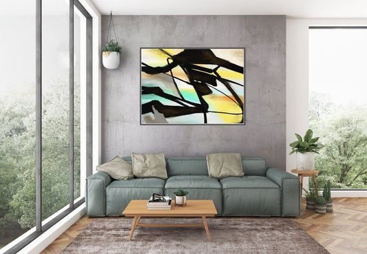 Original Abstract Painting Extra Large Wall Art On Canvas Hand Painted Contemporary Abstract Art Painting On Canvas Modern Art31in,No Frame