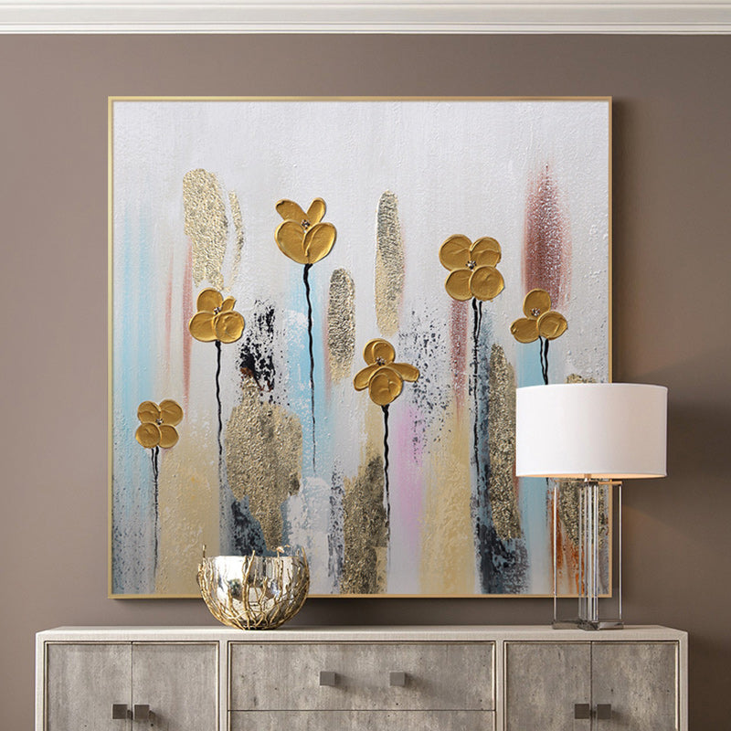 HandpaintedAbstractOilPaintingModernMinimalistDiningRoomEntranceDecorativePaintingPaintingsCreativeLightLuxury 31in,No Frame