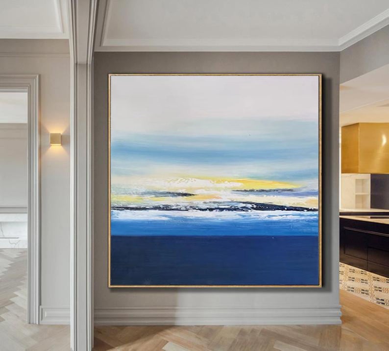 ModernWallArtAbstractPaintingOilPaintingLargeWallArtOriginalPaintingAbstractArtBedroomWall    31in,No Frame
